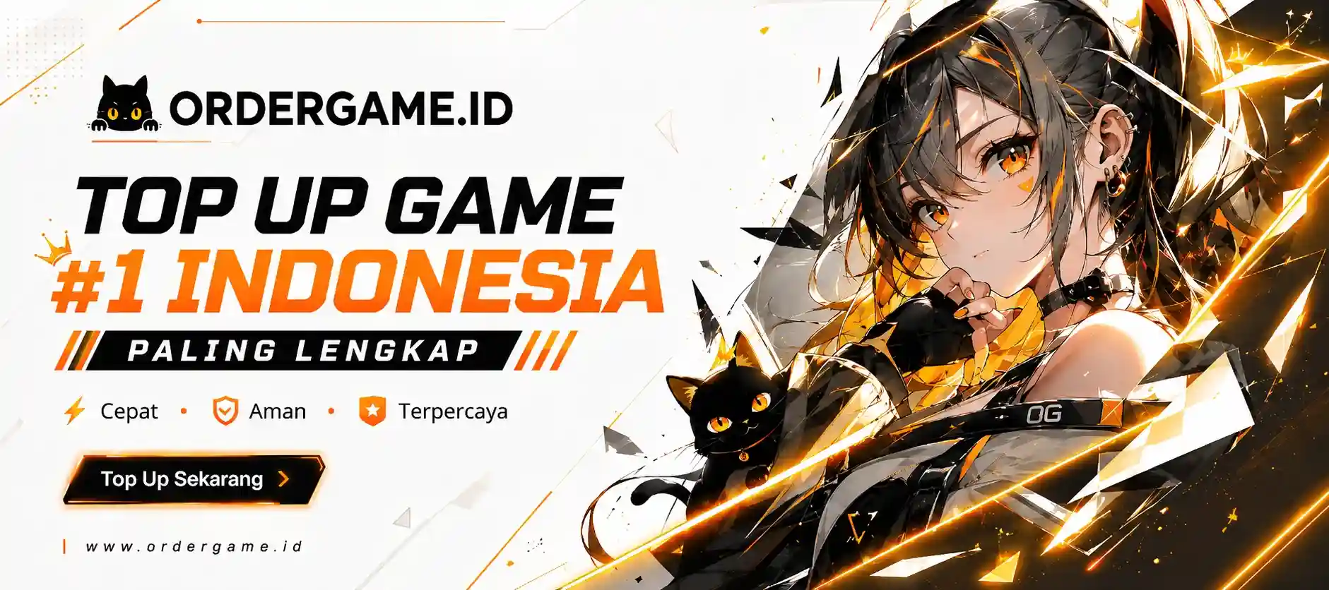 Promo OrderGame - Top Up Game & PPOB Cepat, Aman, Terpercaya