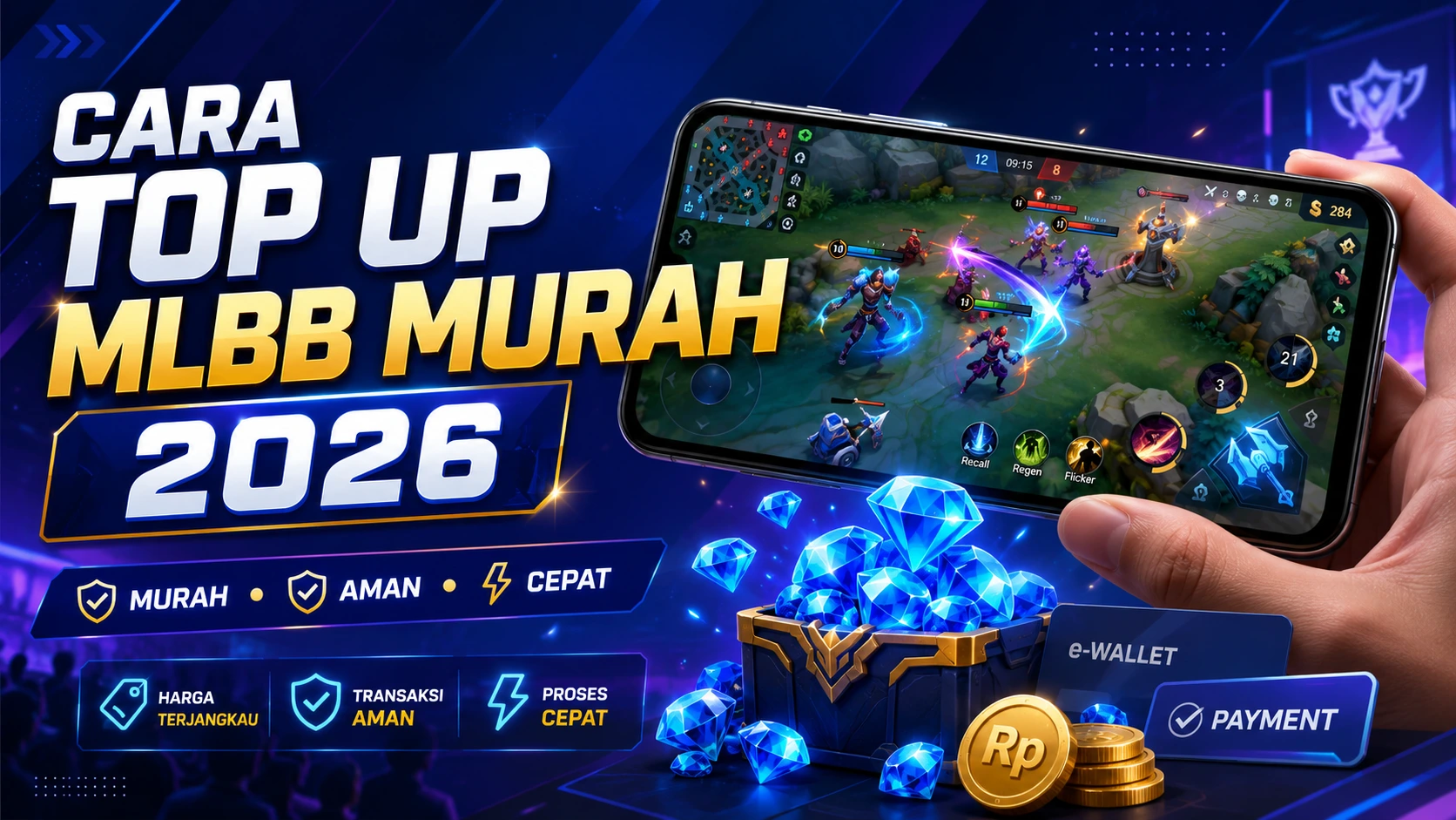Cara Top Up MLBB Murah 2026: Aman, Cepat, dan Praktis